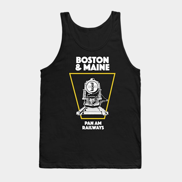 Boston & Maine - Train Emblem Tank Top by TouristTrash